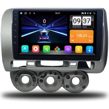 Zenitho Snp Serisi Honda City ve Jazz 2002 ile 2008 Manuel Klima Uyumlu 9 Inç Android Multimedya Sistemi 6-128 GB Hafıza Carplay Android Auto ve Geri Görüş Kamerası