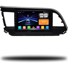 Zenitho Snp Serisi Hyundai Elantra 2019 ile 2020 Uyumlu 9 Inç Android Multimedya Sistemi 6-128 GB Hafıza Carplay Android Auto ve Geri Görüş Kamerası