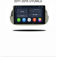 Zenitho Snp Serisi Fiat 500C (2011-2015) Uyumlu 9 Inç Android Multimedya (6-128 GB Hafıza) + Kablosuz Carplay & Android Auto + Kamera Hediye!