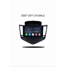 Zenitho Snp Serisi Chevrolet Cruze (2007-2011) Uyumlu Siyah 9 Inç 6-128 GB Hafıza Android Multimedya Ekran + Geri Görüş Kamerası