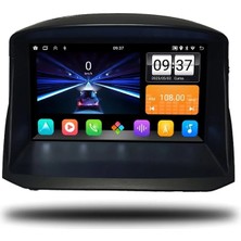 Zenitho Snp Serisi Ford Fiesta Uyumlu 9" 6-128 GB Multimedya Android Teyp (2009-2017) Içten Geçme 7" Orijinal Görünüm