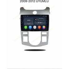 Zenitho Snp Serisi Kia Cerato 2009 ile 2012 Dijital Klima Uyumlu 9 Inç Android Multimedya Sistemi 6-128 GB Hafıza Carplay Android Auto ve Geri Görüş Kamerası