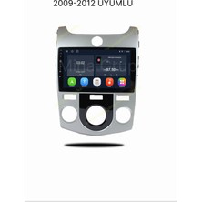 Zenitho Snp Serisi Kia Cerato 2009 ile 2012 Manuel Klima Uyumlu 9 Inç Android Multimedya Sistemi 6-128 GB Hafıza Carplay Android Auto ve Geri Görüş Kamerası