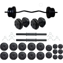 Happy Trend kg Z Barlı Ağırlık Seti 105 kg Vücut Geliştirme Aleti Halter Seti (100 kg Plaka Ağırlığı)