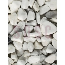 Sosc Natural Sosc Doğal Beyaz Dolomit Çakıl Taşı 0-1 cm Akvaryum ve Peyzaj 3 kg
