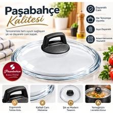 Arcak2 Karaca Kulp ve 24 cm Tencere Sahan Tava Cam Kapağı