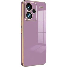 Magicool Xiaomi Redmi Note 13 Pro Plus Kılıf Volet Silikon - Mor
