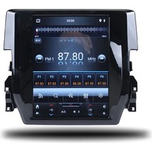 Zenitho Snp Serisi Honda Civic Fc5 2016 ile 2020 Uyumlu 9.7 Inç Tesla Ekran Android Multimedya Sistemi 4-64 GB Hafıza Carplay Android Auto ve Geri Görüş Kamerası