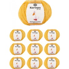 Pileli Store 10 Adet Amigurumi El Örgü Ipi 50GR 317