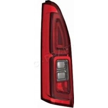 TŞT Honda City 2021-2024 Toyota Proace Stop Lambası Sol Kırmızı - Beyaz (Mars) (Oem NO:9819649280)