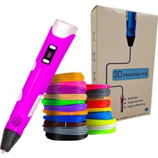 Hobi Trend 3D Kalem Baskı Seti - Pembe