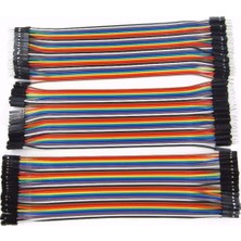 Hobi Trend 40'lı 3 Adet Jumper Kablo 20CM --Erkek-Erkek, Dişi-Dişi, Erkek-Dişi