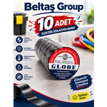 Beltaş Group 10 Adet Globe Elektrik Bandı