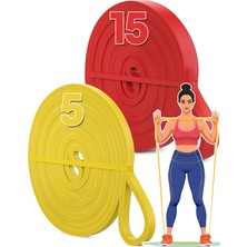 Happy Trend kg Barfiks Lastiği Gym Resistance Band Antrenman Kas Geliştirme Bandı