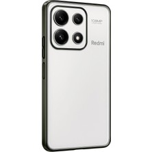 Edntrend Newface Xiaomi Poco X6 Pro Kılıf Razer Lensli Silikon - Yeşil