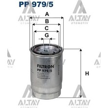 Filtron Hyundai Tucson / Ix-20 2015 ve Sonrası Yakıt Filtresi Dizel 2.0 1.4 1.6 31922-1K800
