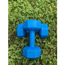 Happy Trend Dambıl Seti Köseli Vınyl 2 kg Ağırlık Seti 2 kg x 2 Adet = 4 kg