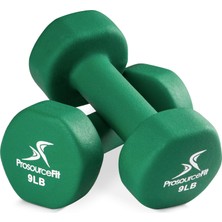 Happy Trend Neoprene Dumbbell Coated For Non-Slip Grip, 4 Lb