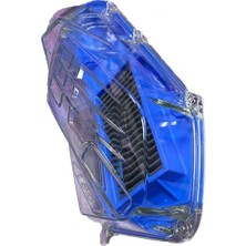 Moto Life N Coffee Honda Pcx 125 2021 - 2025 Uyumlu Şeffaf Hava Filtre Kapağı + Yıkanabilir Hava Filtresi
