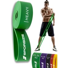 Happy Trend Profesyonel Direnç Bandı Tekli Güçlü Lateks Loop Band, Fitness, Crossfit, Pilates ve Ev Egzersizleri Için