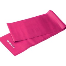 Happy Trend Pilates Bandı Orta Sert 120 x 15 cm Egzersiz Direnç Lastiği Fuşya, PLTS-BNT-120CMP-ETY551