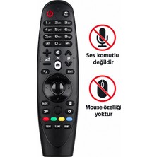 Tekzy Lg An MR600 Uyumlu Ses Komutsuz ve Mouse Özelliği Olmayan Kumanda