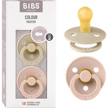 Happy Trend Colour Ikili Kauçuk Emzik- Vanilla/blush 6+ Ay