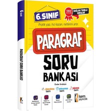 İSEM Yayıncılık Isem 6. Sınıf Paragraf Soru Bankası Güncel Maarif Model