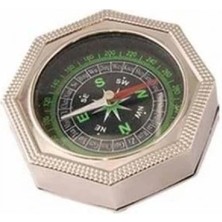 Pileli Store Sekiz Köşeli Büyük Metal Pusula