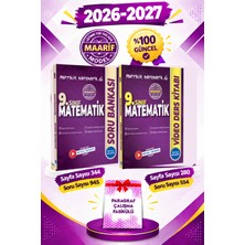 9. Sınıf Partikül Matematik Seti - Soru Bankası + Video Ders Kitabı 2 Kitap