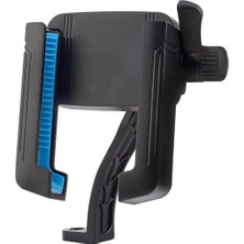 Happy Trend Motosiklet Ayna Bağlantılı Telefon Tutucu 360° Döner Başlık Kilit Mekanizmalı Gidon Sabitleyici 3.5-6.8 Inç Uyumlu Kaymaz Silikon Pedli Motor Bisiklet Telefon Aparatı | ZR1043 (Ayna Tutucu)