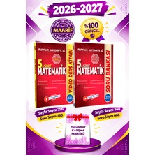 5. Sınıf Partikül Matematik Seti - Soru Bankası + Video Ders Kitabı 2 Kitap