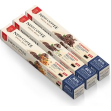 Happy Trend Coffee Aromalı Kapsül Kahve 3'lü Set (Karamel-Vanilya-Çikolata) - 30 Adet