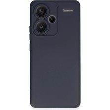 Edntrend Newface Xiaomi Redmi Note 13 Pro Plus Kılıf Nano Içi Kadife Silikon - Lacivert