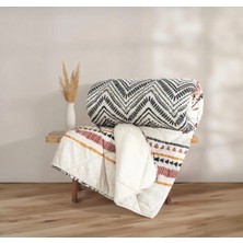 Cotton Box Velvet Felix Bej Çift Kişilik Yorgan