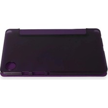 Mey Ithalat®  Samsung Galaxy Tab A9 Kılıf Tablet Smart Kılıf - Mor