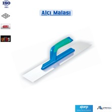 Skarp 30, 35, 40 cm Profesyonel Alçı Malası Yay Çeliği Açık Plastik Saplı Sıvacı Malası