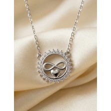 Aytekin Jewelry Sonsuzluk Tasarım Kolye 925 Ayar Gümüş