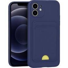 Edntrend Newface Iphone 11 Kılıf Kelvin Kartvizitli Silikon - Lacivert