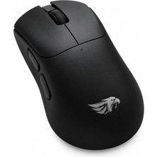 Gameagle 3 Modlu Siyah Gaming Mouse, 2.4g + Bluetooth + Kablolu Bağlantı, 63 Gr, 12800 DPI, 1000Hz, S203 Sensör, 400 Mah, Oyuncu Mouse