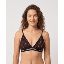 GOST LİRİA Pepper Desenli Kadın Bralet