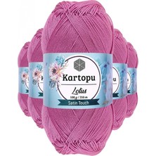 Pileli Store 5 Adet Lotus Bikini Büstiyer Bluz Örgü Ipi  K775 Leylak
