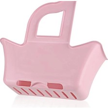 Sungur's Store Banyo Sepeti Delikli Sepet Çok Amaçlı Sabun Şampuan Tutucu Raf