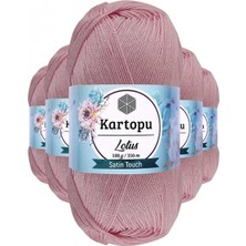 Pileli Store 5 Adet Lotus Bikini Büstiyer Bluz Örgü Ipi  K768 Açık Pembe