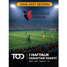 Epinline Tod Tv 1 Hafta 4 Ekran Taraftar Paketi (Web-Ceb-Tablet-Tv)