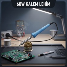Tbl Dekor 60W Kalem Lehim Makinesi - Elektrikli - Mavi Renk