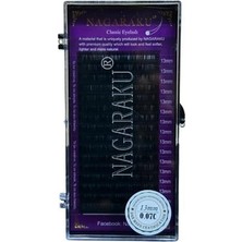 Nagaraku Ipek Kirpik 13MM 0.07C WD008