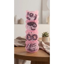 Mare Accessories Çoklu Renkli Minik Kumaş ve Lastik Kutulu Lastik Toka
