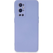 Marsilyan™- One Plus 9 Pro Kılıf Nano Içi Kadife Silikon - Lila
