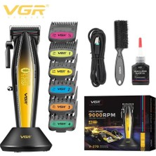 VGR Voyager V-270 Saç Sakal Tıraş Makinesi 9000 Rpm Şarjlı Berber Clipper